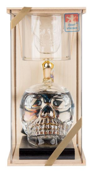 Sada LEBKA 0,35l + sklenka vodka 40% - promo