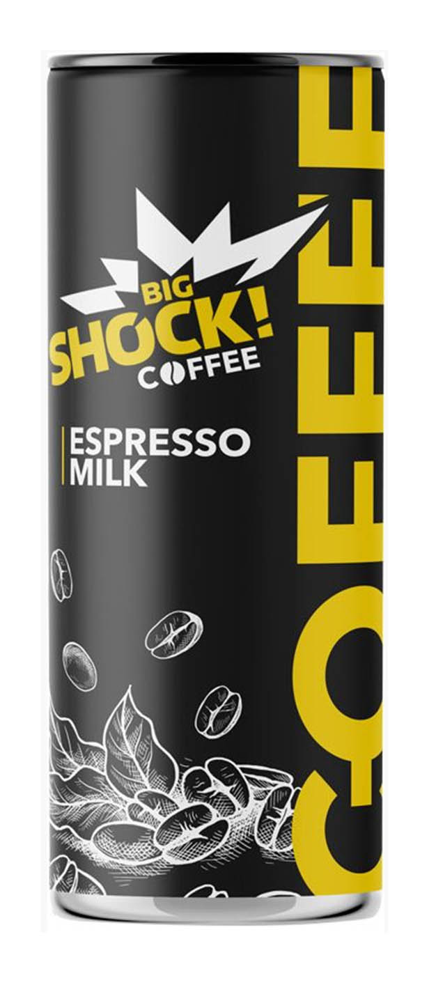 Big SHOCK COFFEE Espresso milk 0,25l